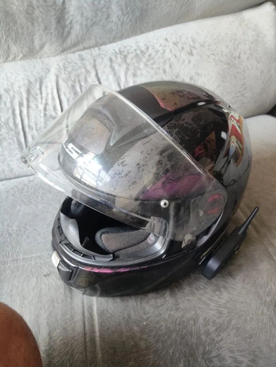 Capacete LS2 Vector Evo - Tam XL - Foto 3