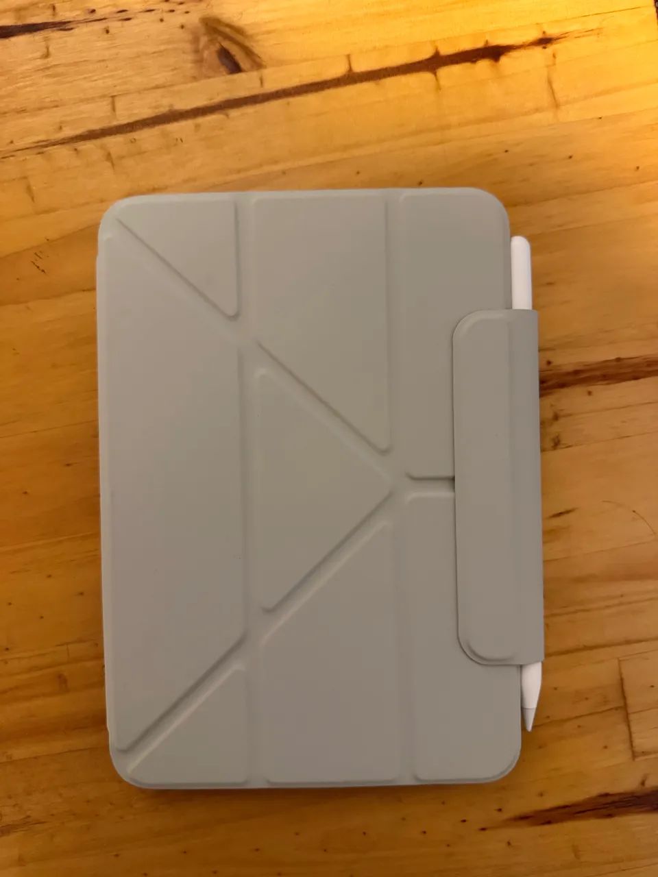 Capa magnética IPad Mini. 7 cinza 