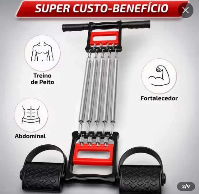 Extensor equipamento de Treino para Peito, Braços e Costas, Resistente - Leia o Anuncio - Foto 3