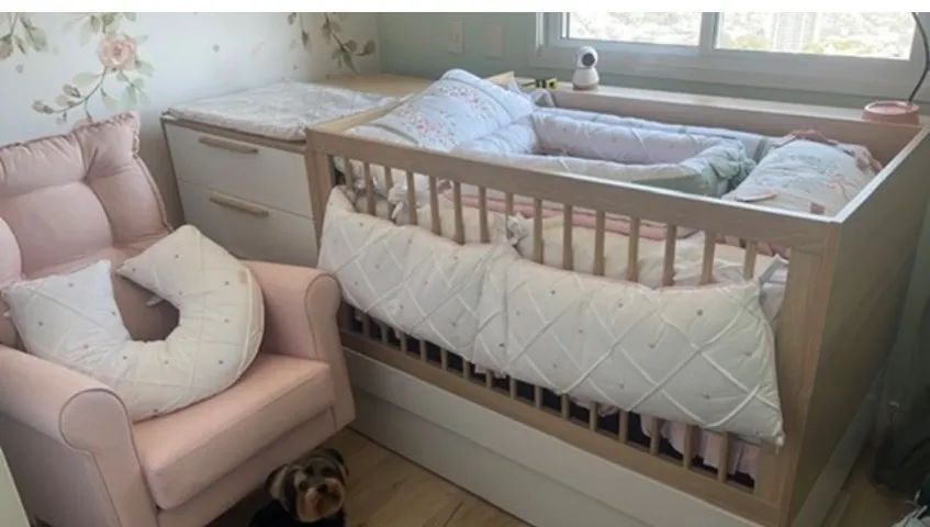 Berço 5 em 1 (cama e bicama) - Foto 2