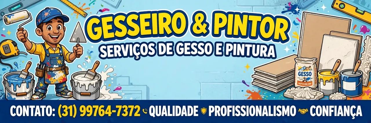 Gesseiro a diária 160