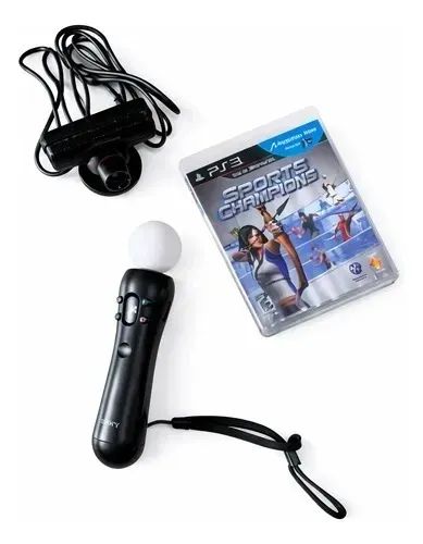 Kit Motion PS3 - PS Move + PS Eye + Jogo - Foto 4