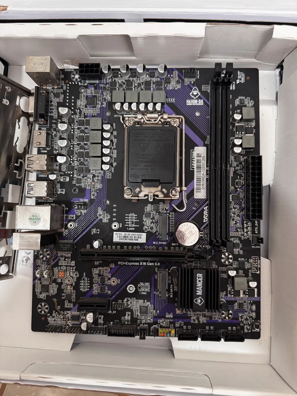 Placa mãe h61-da Mancer lga1700 - Foto 2
