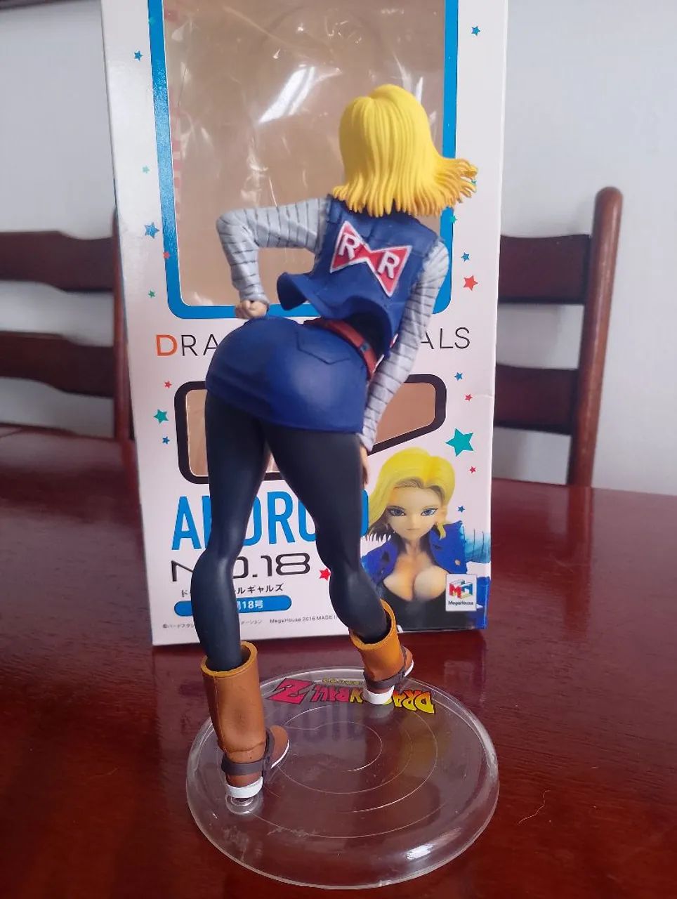 Figure estatueta Android 18 Dragon Ball Gals com caixa - Foto 2