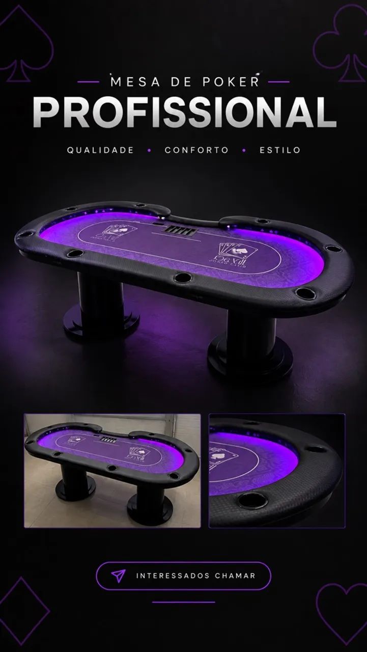 Mesa de Poker Profissional 