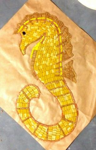 Golfinho para Piscina mosaico - Foto 2