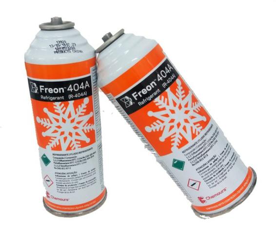 Gás R404a Hp62 Chemours Dupont Lata 425g