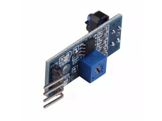 COD-AM64 Sensor De Linha Segue Faixa Infravermelho Tcrt5000 Arduino Robotica Automação - Foto 3