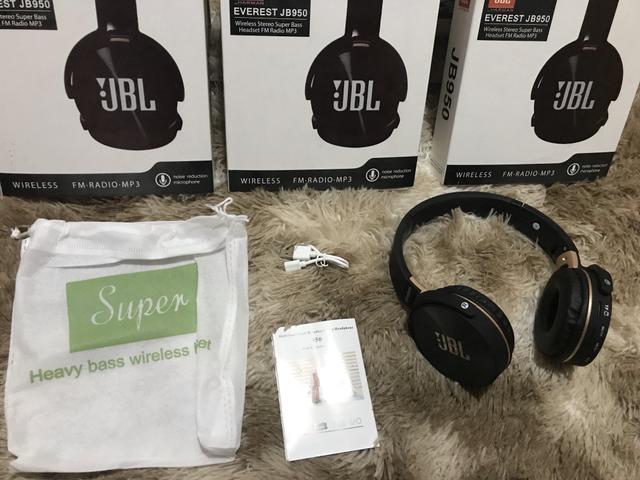 Headphone fone de ouvido Bluetooth jbl super brass top sem fio - Foto 3