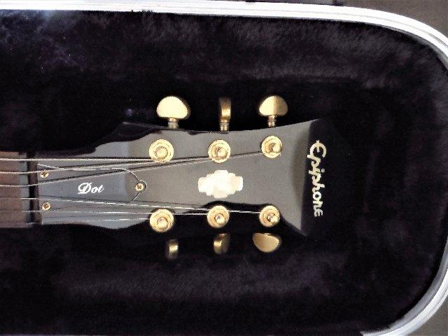 EpiPhone Dot Deluxe Custom Shop Limited Edition/ Com Case Skb - Foto 2