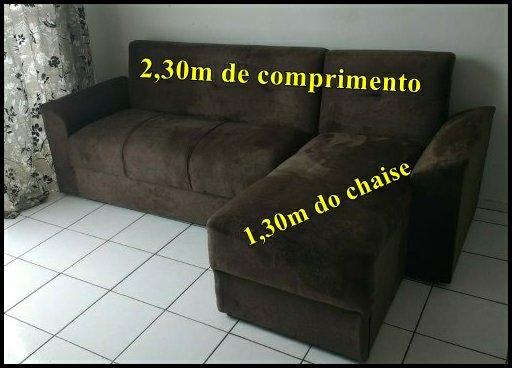 MILANO 3 lugares + chaise em SUED - Foto 2