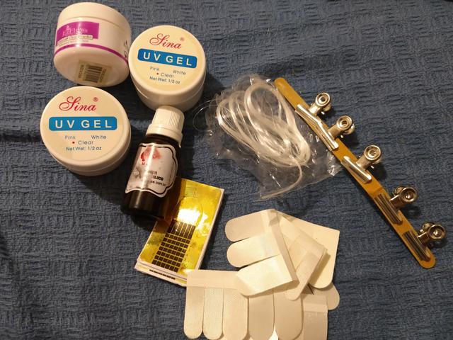 Kit unha em gel
