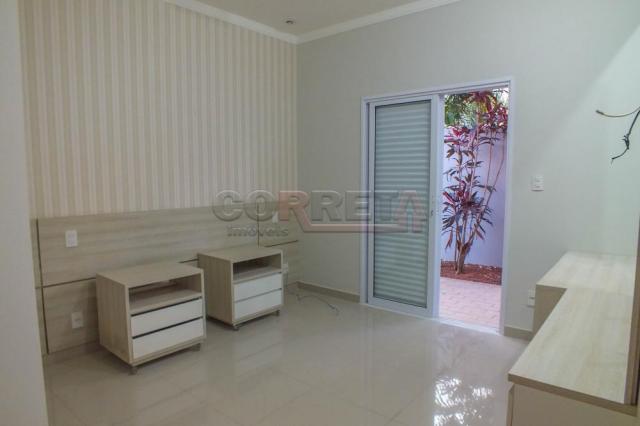 Casa de condomínio à venda com 3 dormitórios em Condominio habiana ii, Aracatuba cod:V3449 - Foto 13