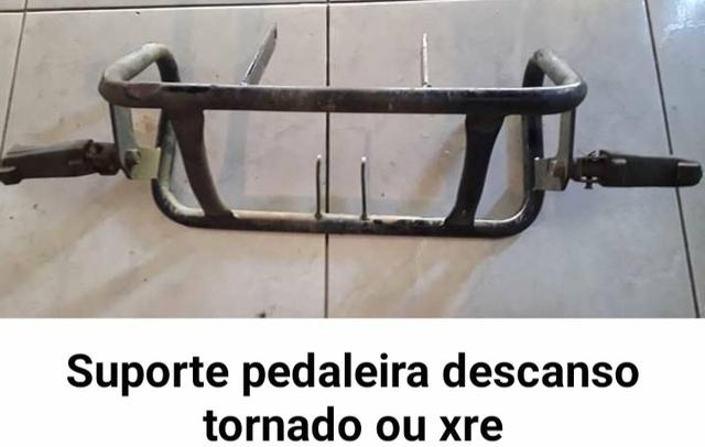 Pedaleira moto tornado