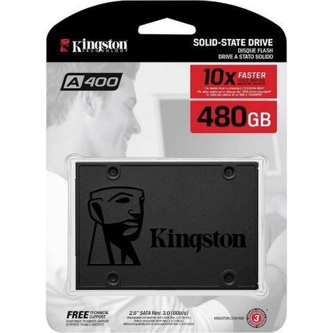 SSD Kingston A400 480gb novo e lacrado