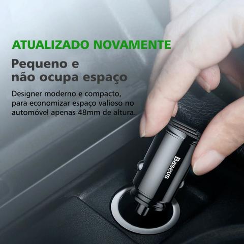 Baseus Carregador Veicular Rápido 30W
