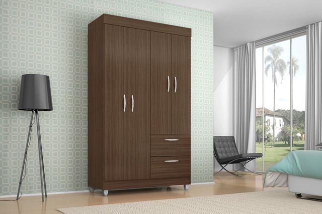 Guarda Roupa Tokyo 4 portas em promoção de fabrica