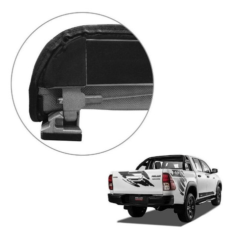 Capota Marítima Premium Flashcover Hilux  2017 à 2021 - Roller