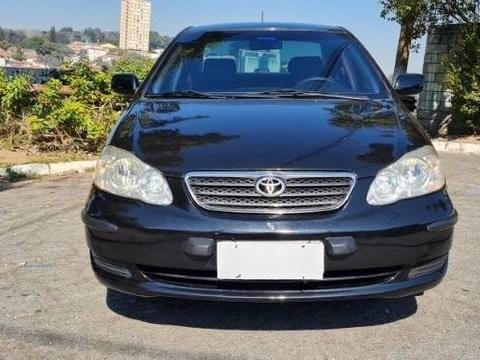 COROLLA PRETO 2008 AUTOMÁTICO