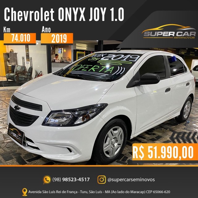 CHEVROLET ONIX JOY 1.0 2019 COMPLETO