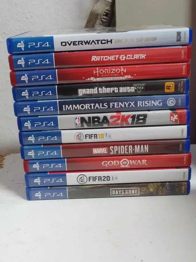 Vendo ou troco jogos ps4 - Videogames - Bosque da Princesa