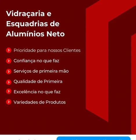 Vidracaria /Portão de alumínio  - Foto 2
