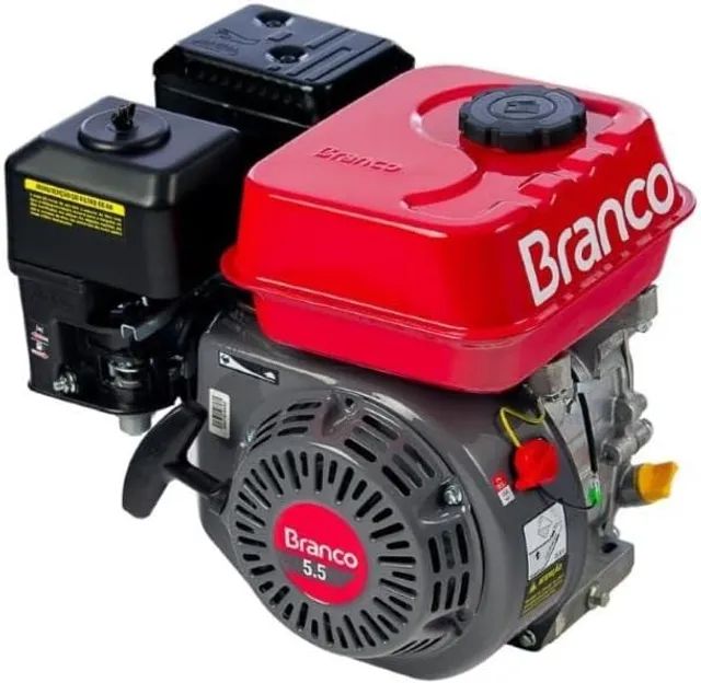 Motor à Gasolina 5,5CV 4T sem Alerta de Óleo B4T-6.5H - Branco - Foto 4