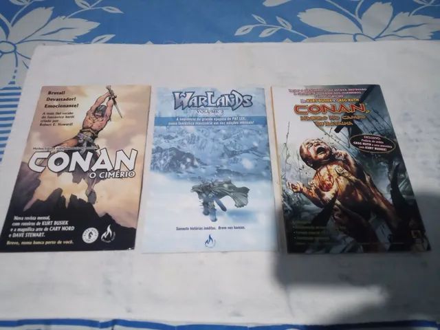 CONAN Editora Mythos números 0, 1 e 50 (último número) - Foto 2