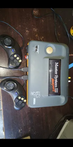 Master System 3 Compact Console Pronto P Jogar Sonic Memoria