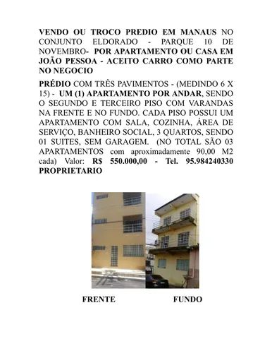 Captação de Apartamento a venda na Rua Artur Monteiro Paiva, Bessa, João Pessoa, PB