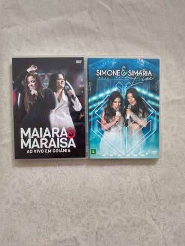 DVD Maiara e Maraisa e DVD Simone e Simaria -Usado - Originais
