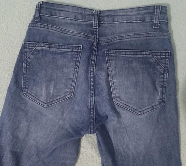 calça jeans destroyed bluesteel - tamanho 36 - Foto 3