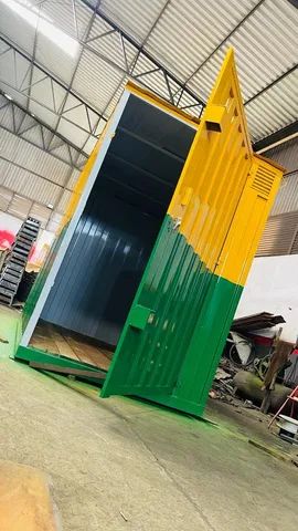 Container Almoxarifado escritorio e Caçambas para poly guindaste, Caçambas estacionária - Foto 2