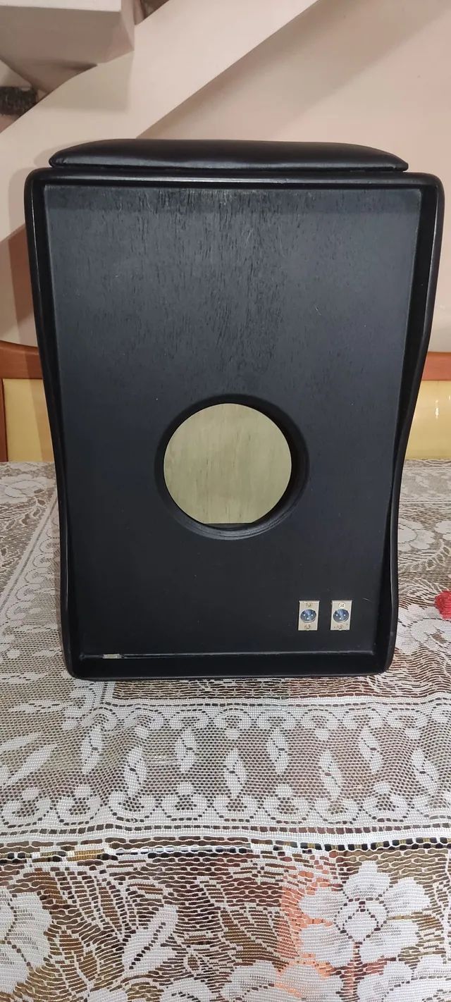 Cajon Eletroacústico Novo R380 Instrumentos musicais Costa Barros