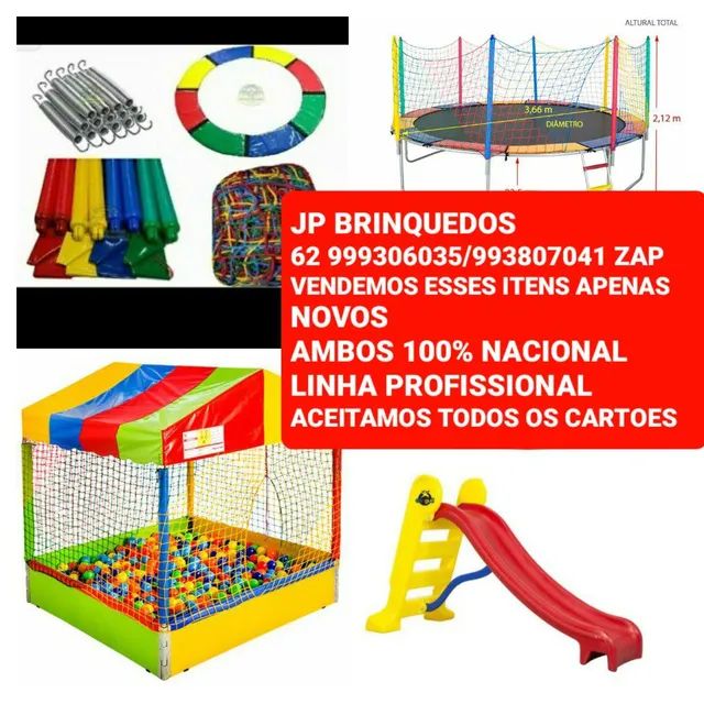 VENDO CAMA ELASTICA PISCINA DE BOLINHAS 