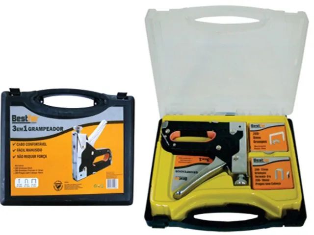 Grampeador Tapeceiro Profissional Bestfer Bfh0133 1