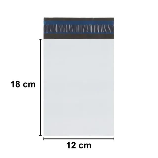 10 Envelope 12x18cm Segurança Para Pequenas Encomendas Correios Com Plástico Bolha