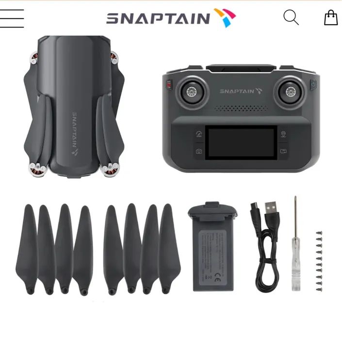 Drone Snaptain p30 com Câmera 4K, profissional. - Foto 3