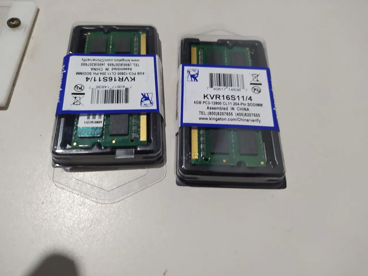 Memória ram Notebook Kingston 4GB DDR3