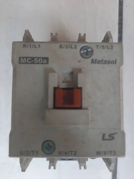 Contactores e disjuntor motor 2