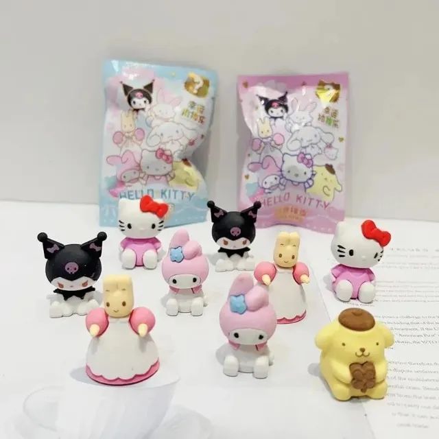 Borrachas Surpresa SANRIO! - Kit com 4 - Pronta Entrega
