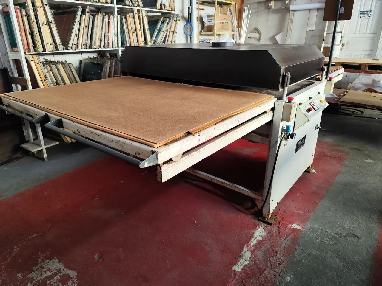 Prensa Térmica PTP 1450 Mogk pneumática  - Foto 3