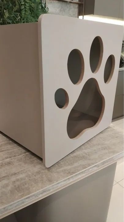 Casinha Confortável e Estilosa para Cães e Gatos - O Refúgio Perfeito para Seu Pet!