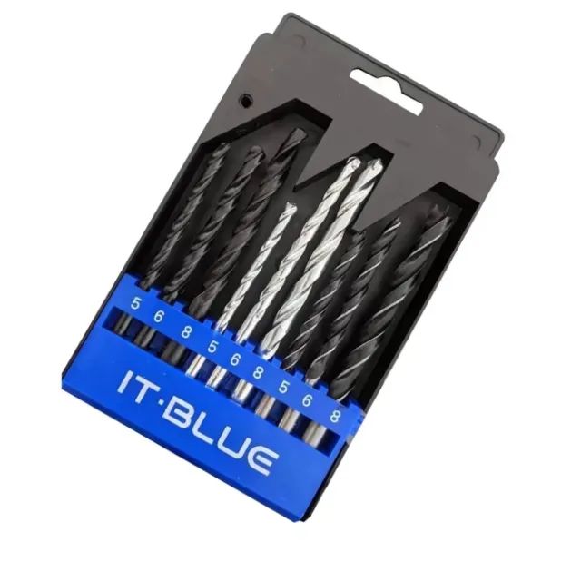 Jogo de Brocas Para Madeira Aço e Concreto Com 9 Peças - Foto 3