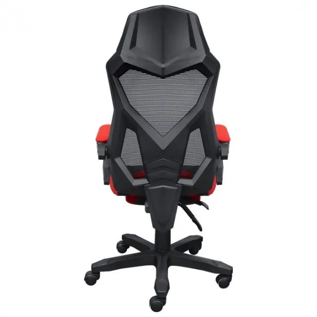 Cadeira Gamer Vinik Rocket Preto com Vermelho - WZetta - Foto 5