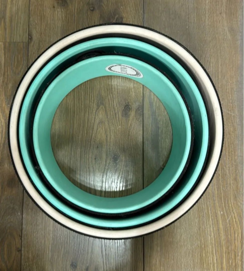 trio de rodas dharma yoga weel dyw, marca importada - Foto 3