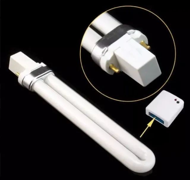 Lâmpada Uv 9w Para Cabines Uv Arte Em Unhas, cabine de secagem de cola UV na troca de tela - Foto 2