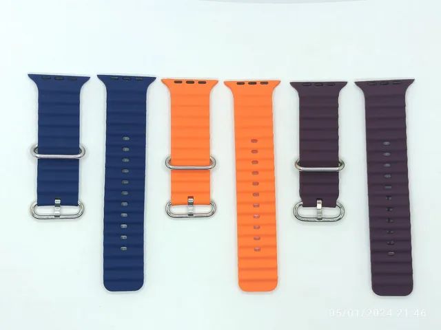 Paulseira oceano Apple Watch W8 Ultra Iwo etc