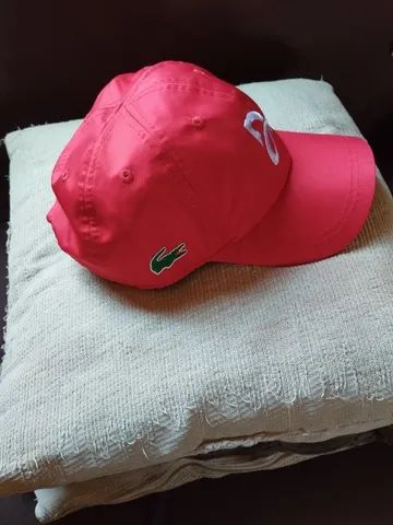 Boné Lacoste Djokovic na cor vermelho novo zero  - Foto 4
