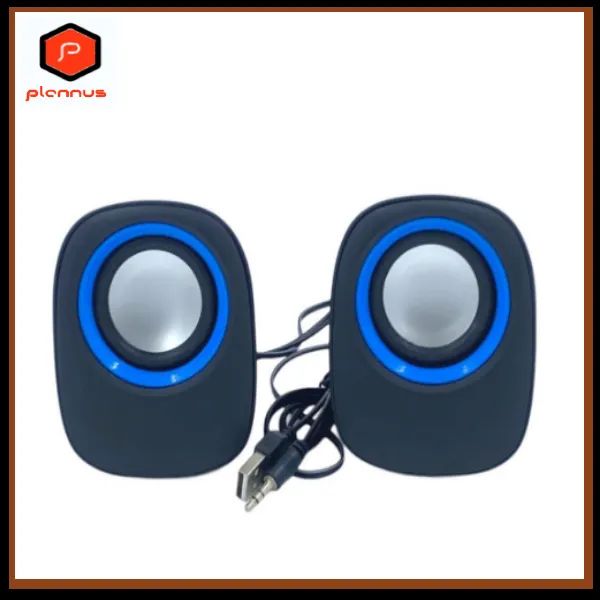 Par de Caixinhas de Som 5W para Computador PC Notebook Tablet Televisão PC Usb z467  - Foto 3